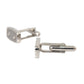 Dolce & Gabbana Silver Plated Metal Brass Pin Men Cufflinks