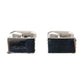 Dolce & Gabbana Silver Plated Metal Brass Pin Men Cufflinks