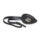 Dolce & Gabbana Black Calfskin Leather Metal DG Logo Eye Patch