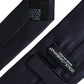 Dolce & Gabbana Blue Solid Silk Adjustable Tie Men