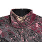 Dolce & Gabbana Multicolor Graphic Turtle Neck Men Sweater