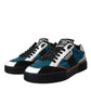 Dolce & Gabbana Multicolor MIAMI Leather Low Top Sneakers Shoes