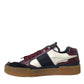 Dolce & Gabbana Multicolor Miami Leather Low Top Sneakers Shoes