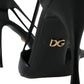 Dolce & Gabbana Black Calf Leather Pointed Heels Pumps Shoes