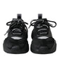 Dolce & Gabbana Black Daymaster Low Top Sneakers Shoes