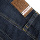 PLEIN SUD Dark Blue Cotton Bootcut Denim Jeans