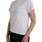 Balenciaga White Cotton Crew Neck Short Sleeves T-shirt