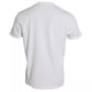 Dolce & Gabbana White Logo Embossed Cotton Crewneck T-shirt