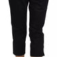 Dolce & Gabbana Black Cotton Cropped Capri Pants