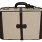 Dolce & Gabbana Brown Beige Leather Mens Travel Suitcase Luggage Bag