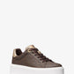 Romey Metallic Two-Tone Signature Logo Platform Sneaker