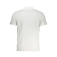 Napapijri White Cotton Men Polo Shirt