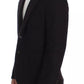 Dolce & Gabbana Bordeaux Alpaca Two Button Jacket Blazer