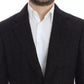 Dolce & Gabbana Bordeaux Alpaca Two Button Jacket Blazer