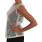 Dolce & Gabbana Sleeveless Transparent Net Tank Top