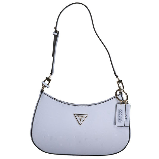 Guess Jeans Light Blue Polyethylene Handbag