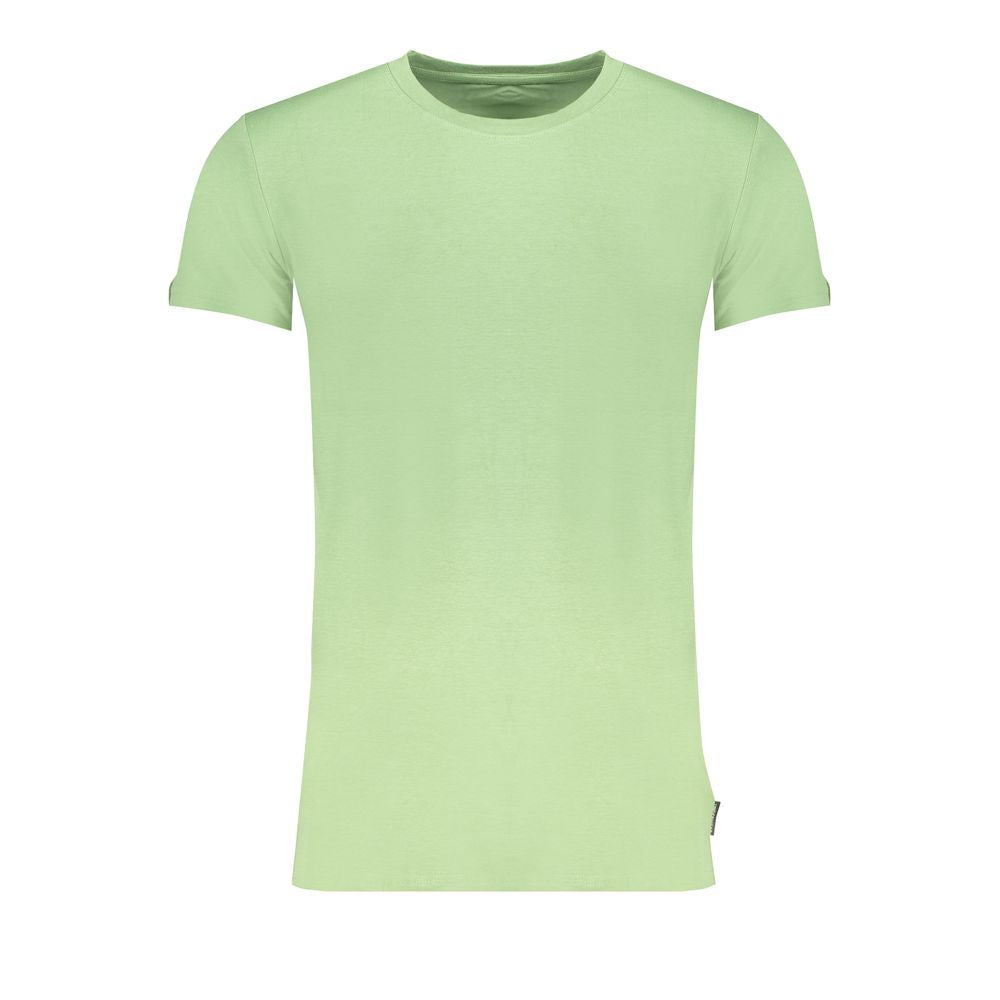 Gaudi Green Cotton T-Shirt