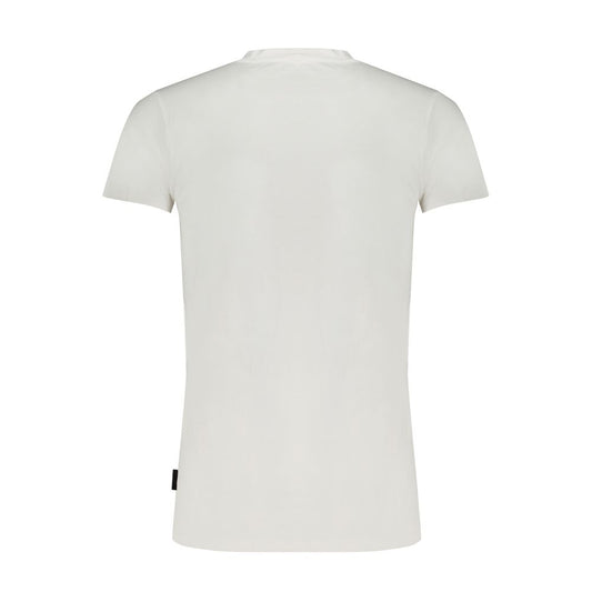 Gaudi White Cotton T-Shirt