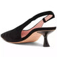 Women's Riley Slingback Kitten-Heel Pumps