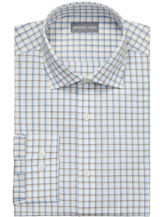 Mens Cotton Blend Checkered Button-Down Shirt