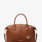 Hyde Large Pebbled Leather Satchel