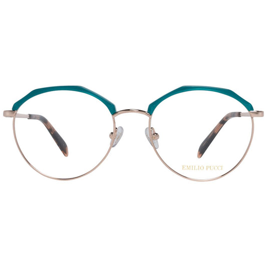 Emilio Pucci Turquoise Women Optical Frames