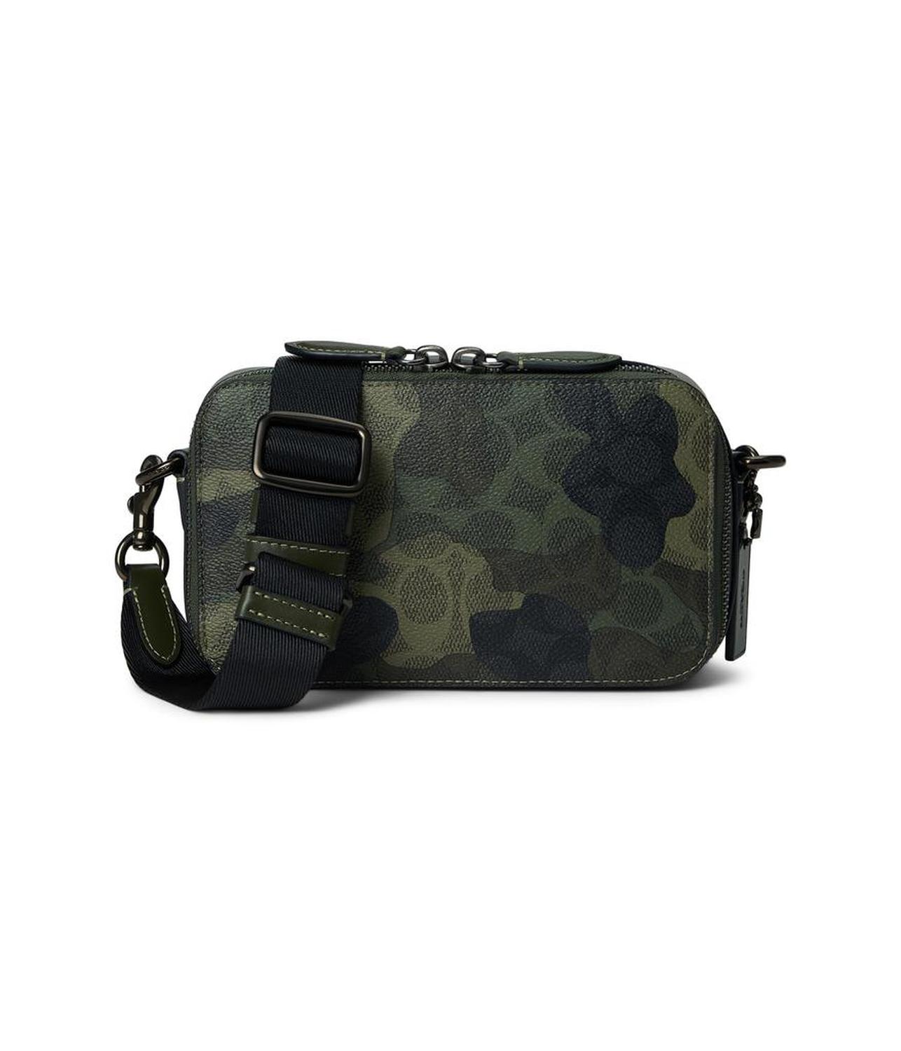 Charter Slim Crossbody In Signature Camo Print