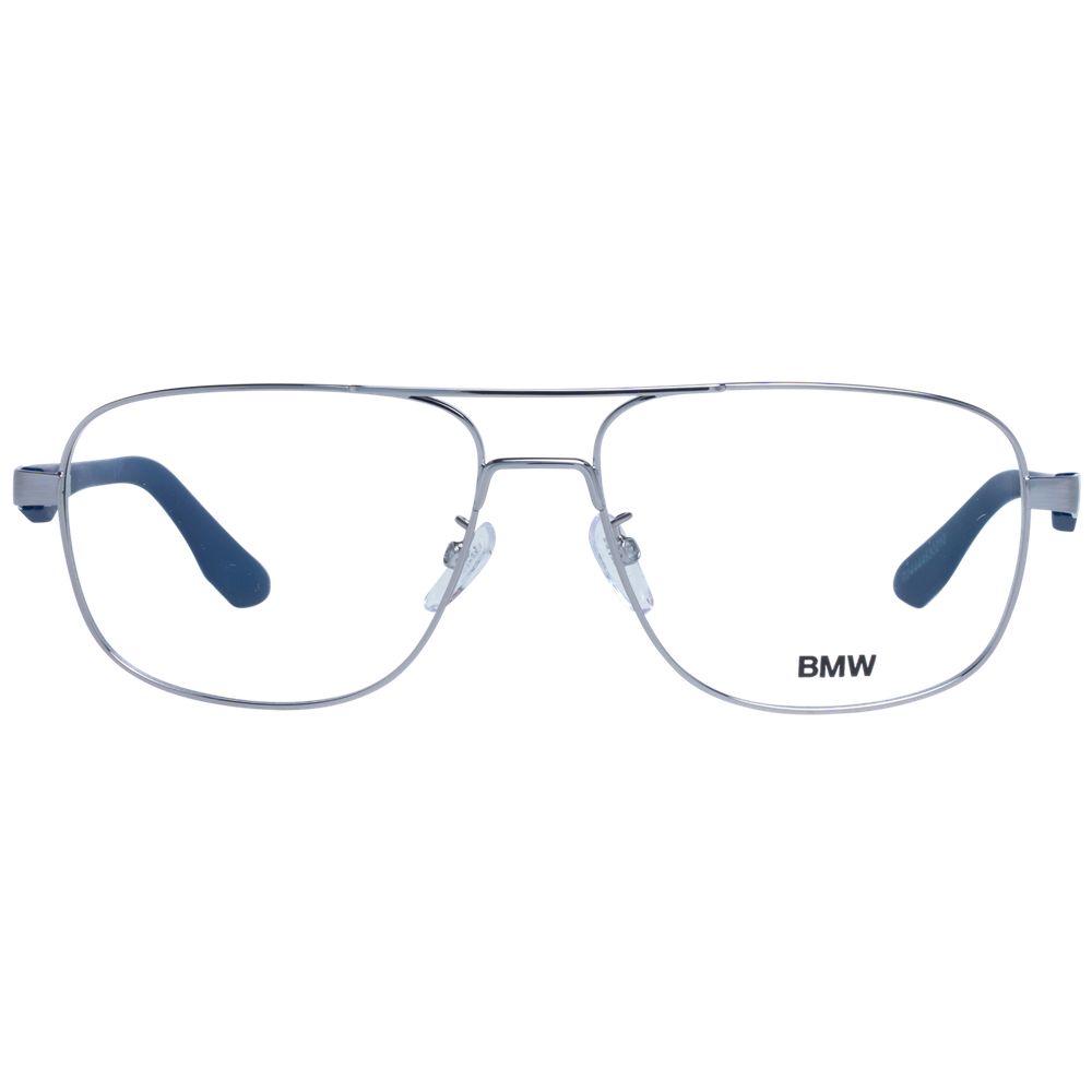 BMW Silver Men Optical Frames