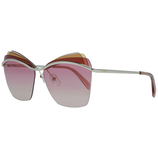 Emilio Pucci Gold Women Sunglasses