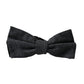 Dolce & Gabbana Dark Gray Silk Adjustable Neck Men Bow Tie