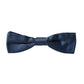 Dolce & Gabbana Blue Satin Silk Adjustable Neck Men Bow Tie