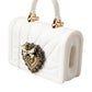 Dolce & Gabbana White Silicone Devotion Heart Cover Hand Bag Airpod Case