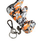 Dolce & Gabbana Multicolor Camouflage Animal Silhouette Keychain Keyring