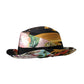 Dolce & Gabbana Multicolor Patchwork Women Fedora Wide Brim Hat