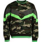 Dolce & Gabbana Multicolor Camouflage Sweatshirt Sweater