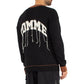 Comme Des Fuckdown Black Acrylic Sweater