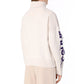 Comme Des Fuckdown Beige Acrylic Sweater