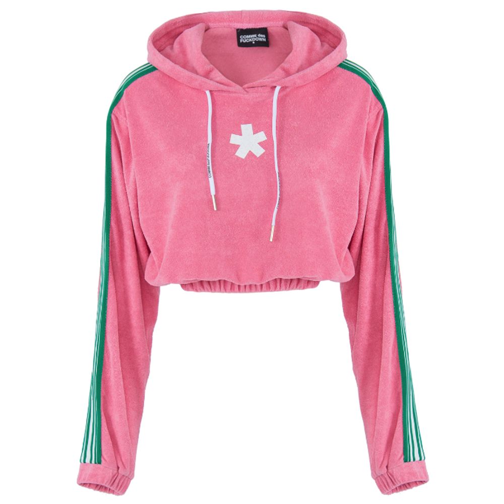 Comme Des Fuckdown Pink Cotton Sweater