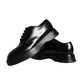 Dolce & Gabbana Black Calf Leather Derby Formal Dress Shoes