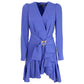 PINKO Blue Polyester Dress