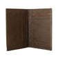 Billionaire Italian Couture Elegant Leather Men's Wallet in Brown