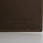 Billionaire Italian Couture Elegant Leather Men's Wallet in Brown