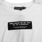 Dolce & Gabbana White Cotton Short Sleeve Crewneck T-shirt