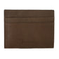 Billionaire Italian Couture Elegant Turtledove Leather Men's Wallet