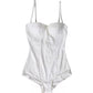 Dolce & Gabbana White Swimsuit One Piece Women Beachwear Bikini