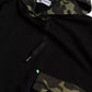 Dolce & Gabbana Black Camouflage Hooded Sweatshirt Sweater