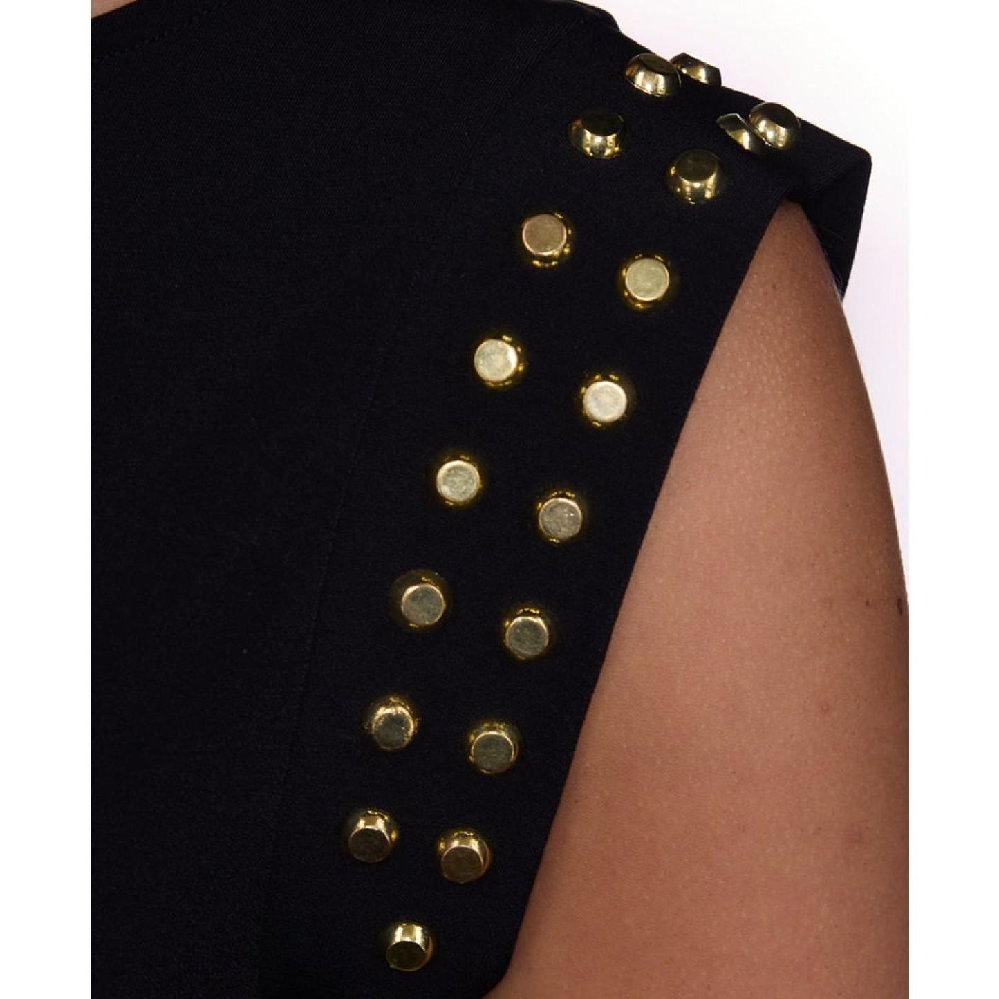 Women's Astor Studded Side-Slit Midi Dress