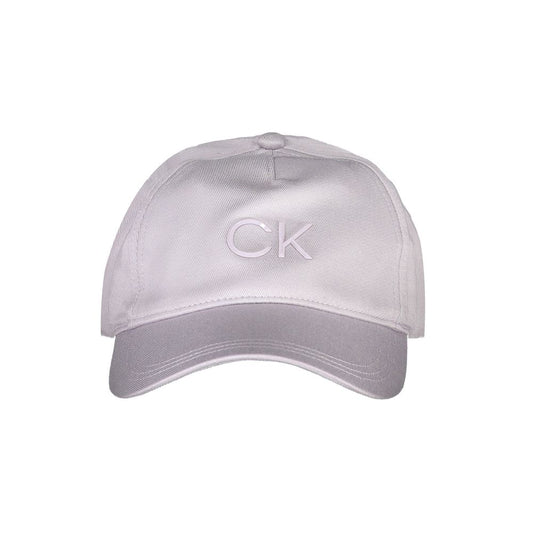 Calvin Klein Purple Cotton Hat