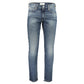 Calvin Klein Blue Cotton Jeans & Pant