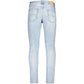 Tommy Hilfiger Light Blue Cotton Jeans & Pant